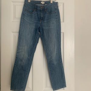 J Crew girlfriend cut jeans, size 24